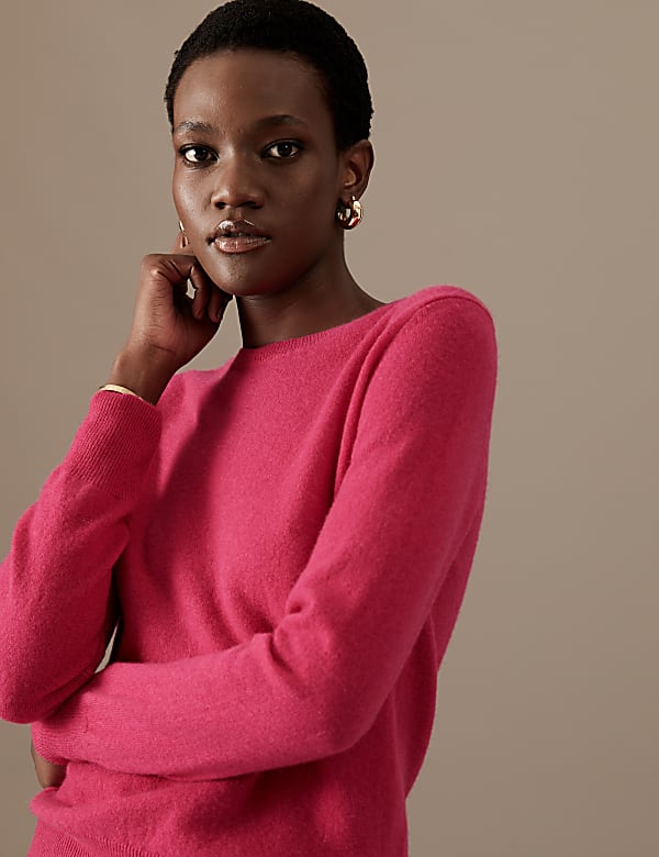 Pure Cashmere Crew Neck Jumper