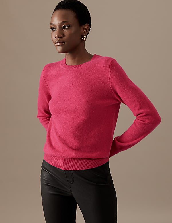 Pure Cashmere Crew Neck Jumper