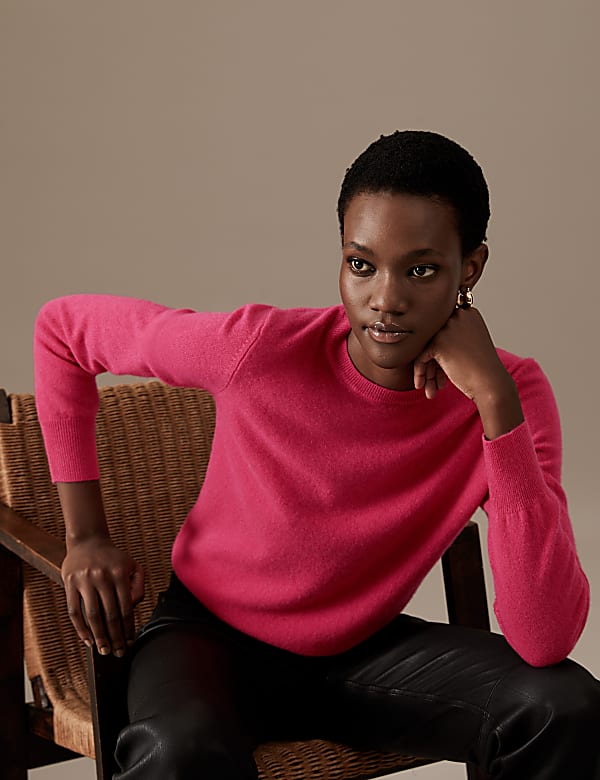 Pure Cashmere Crew Neck Jumper