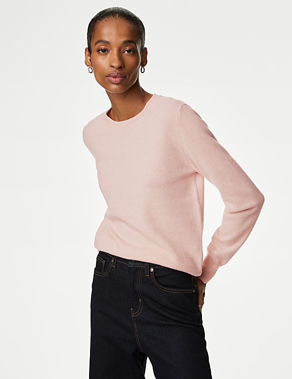 Pure Cashmere Crew Neck Jumper