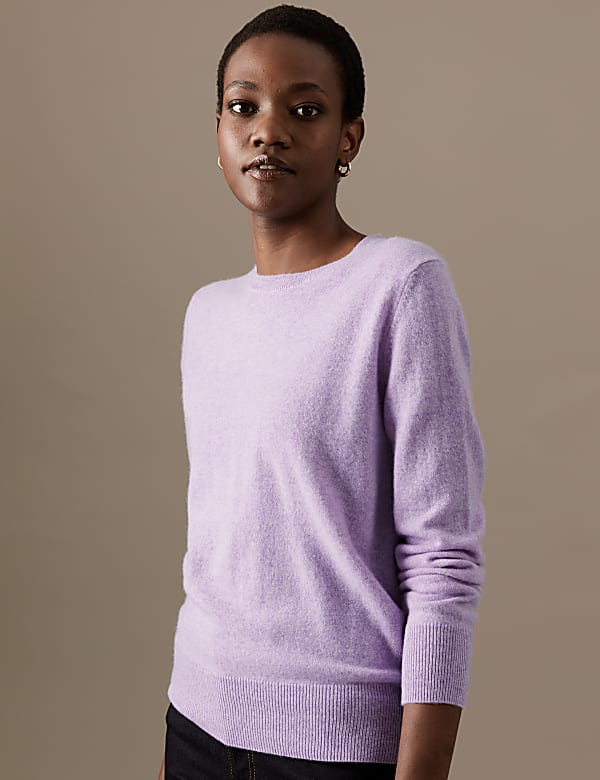 Pure Cashmere Crew Neck Jumper