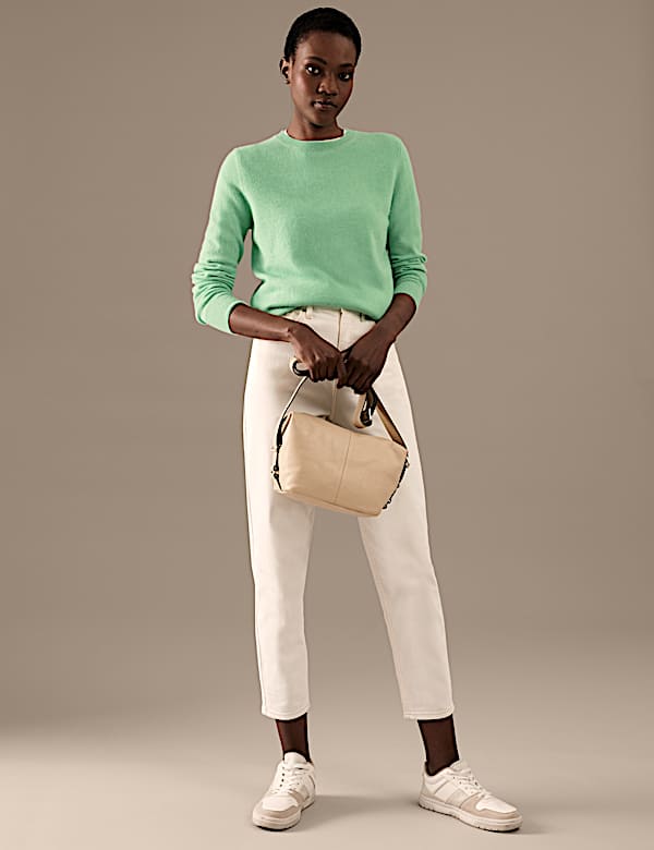 Pure Cashmere Crew Neck Jumper - JE