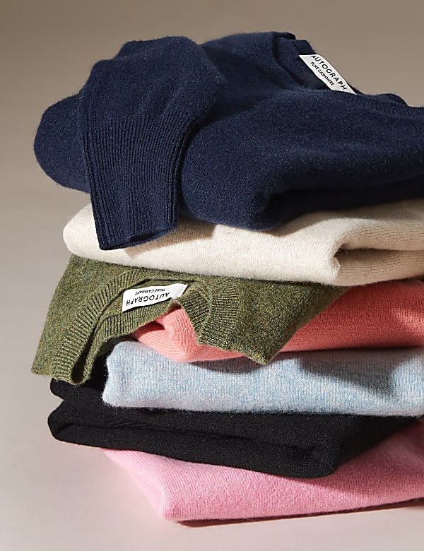 Pure Cashmere Crew Neck Jumper