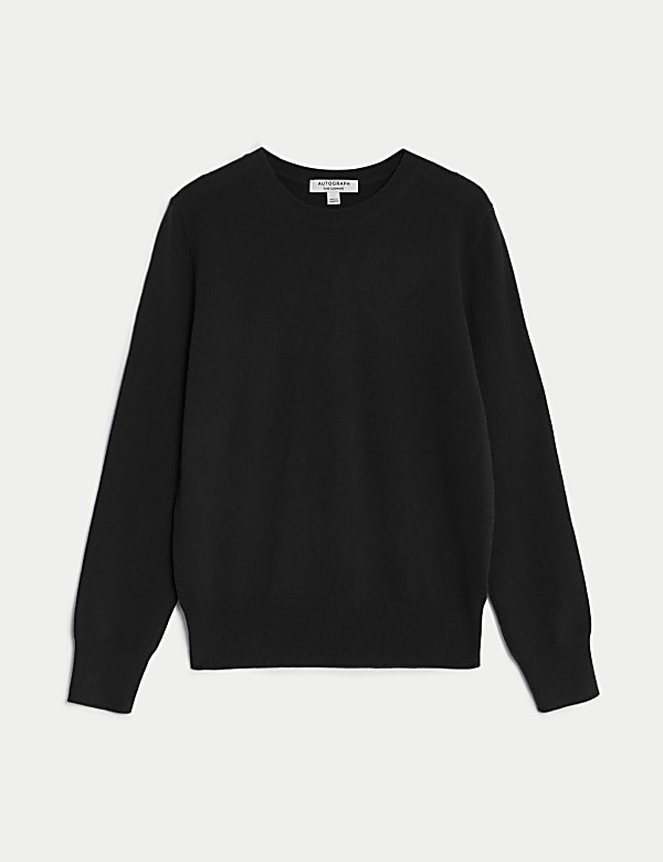 Pure Cashmere Crew Neck Jumper - HR