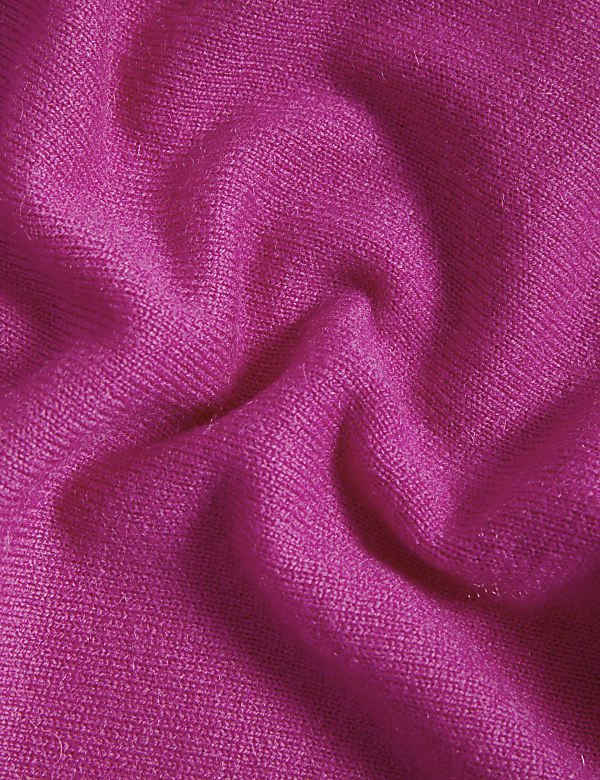 Pure Cashmere Crew Neck Cardigan