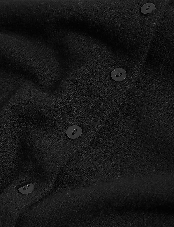 Pure Cashmere Crew Neck Cardigan