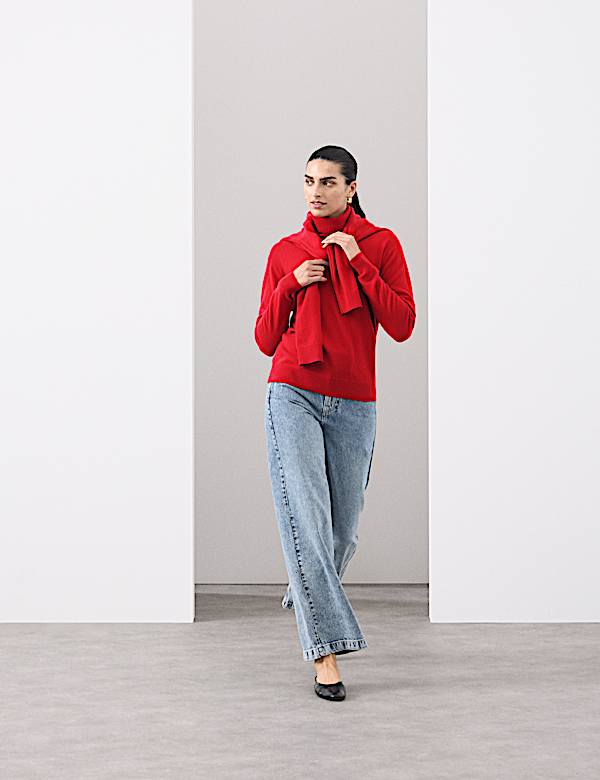 Golf ze 100% kaszmiru - PL