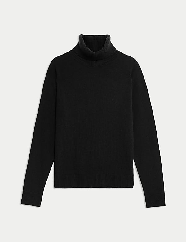 Pure Cashmere Roll Neck Jumper - VN