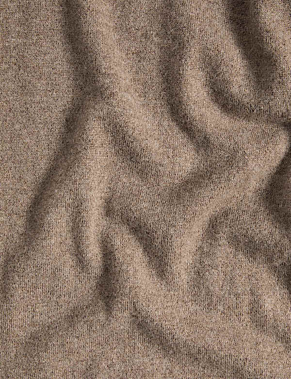 Pure Cashmere Wide Leg Trousers - FR