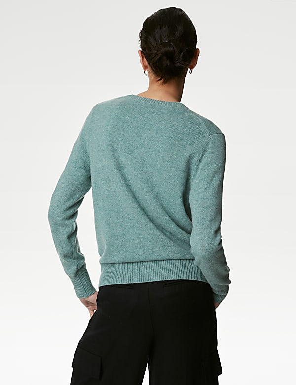 Pure Cashmere V-Neck Jumper