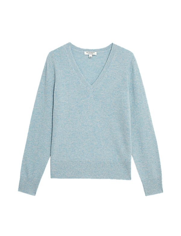 Pure Cashmere V-Neck Jumper