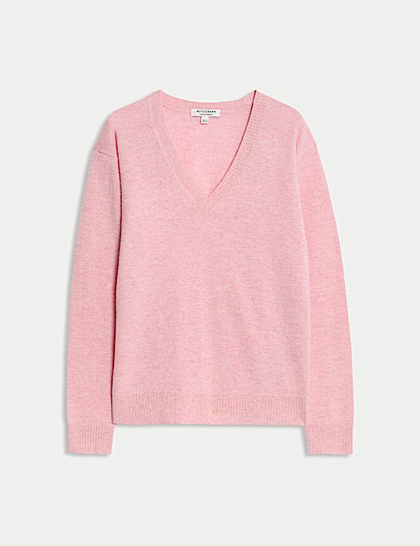 Pure Cashmere V-Neck Jumper - PT