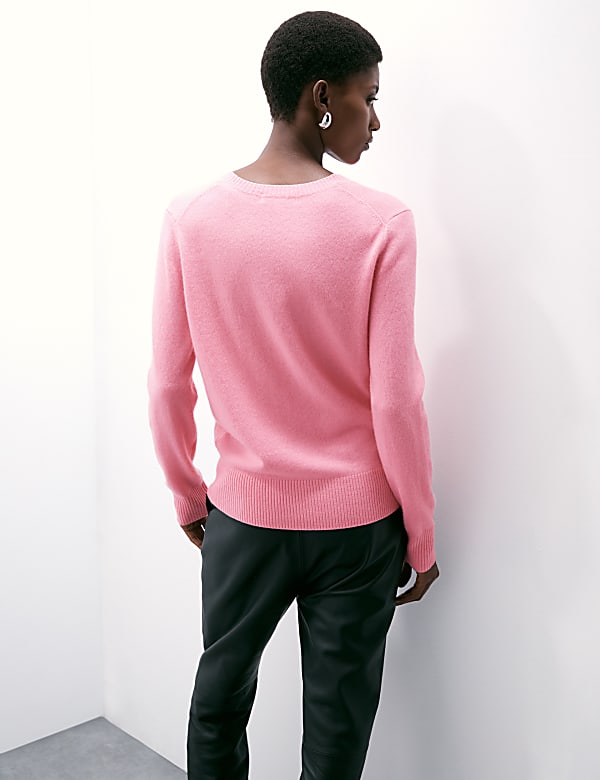 Pure Cashmere V-Neck Jumper