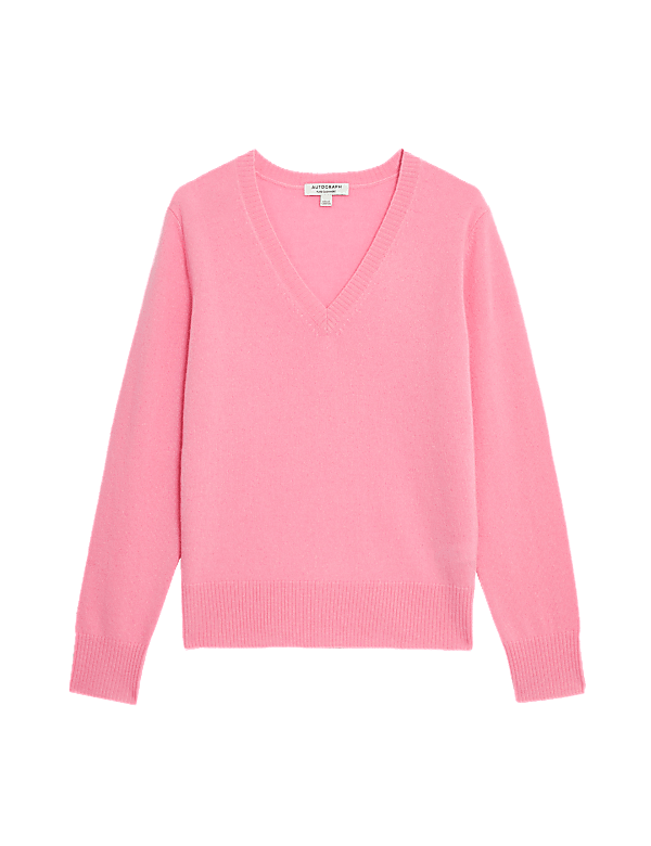 Pure Cashmere V-Neck Jumper