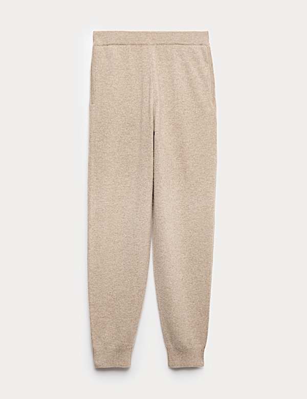Pure Cashmere Tapered Ankle Grazer Joggers - IL