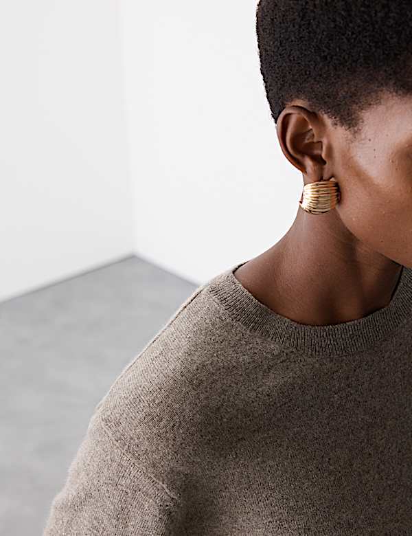 Pull 100 % cachemire à col rond - FR