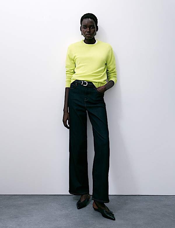 Pure Cashmere Crew Neck Jumper - JO