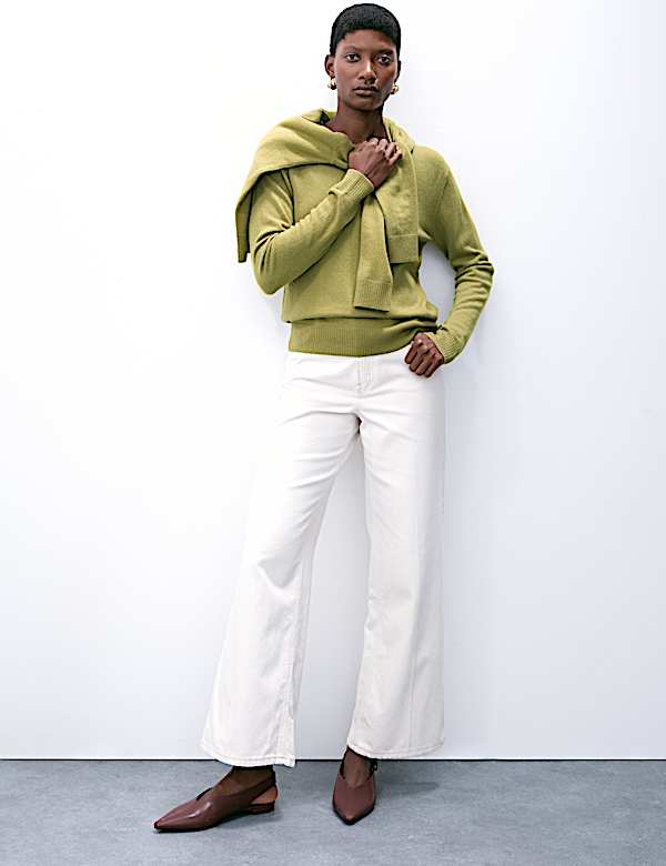 Pure Cashmere Crew Neck Jumper - ES