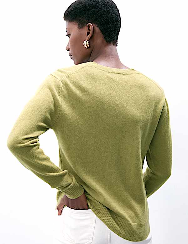 Pure Cashmere Crew Neck Jumper - ES