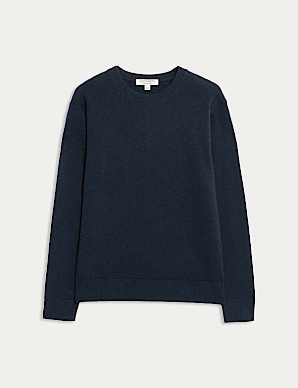 Pure Cashmere Crew Neck Jumper - JP
