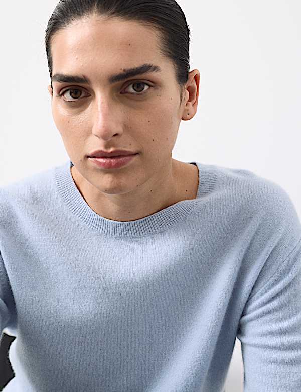 Pure Cashmere Crew Neck Jumper - US