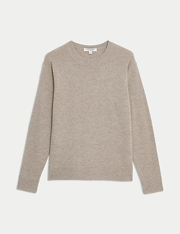 Pull 100 % cachemire à col rond - FR