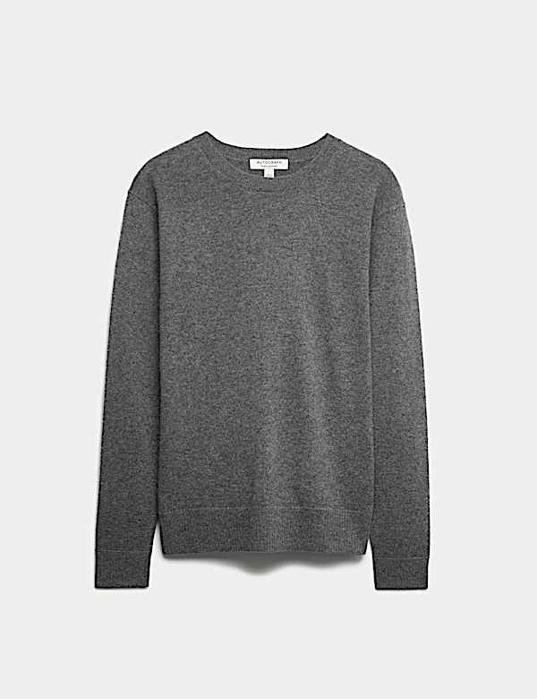 Pure Cashmere Crew Neck Jumper - DE