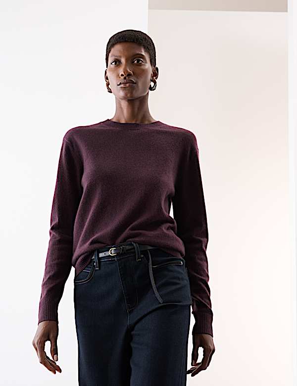 Pure Cashmere Crew Neck Jumper