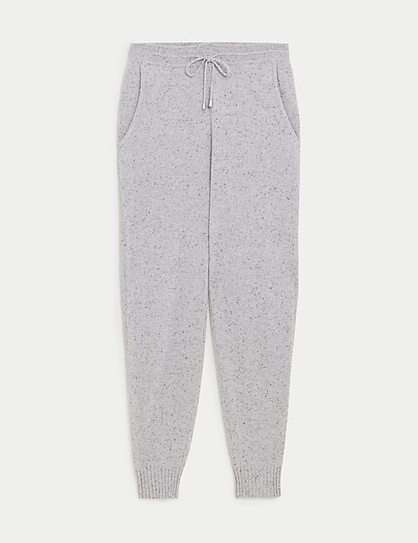 Pure Cashmere Textured Joggers GREY MIX Joggers M S BE