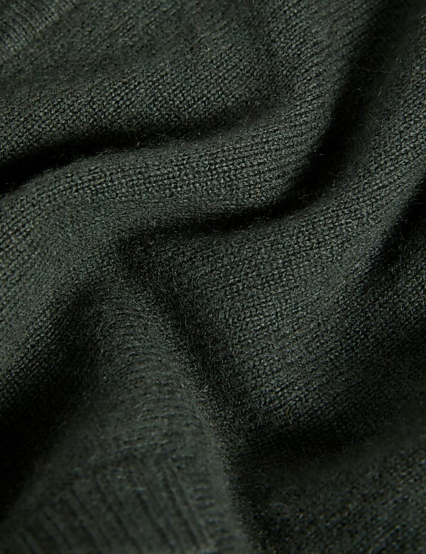 קפוצ'ון מקשמיר טהור עם רוכסן - IL