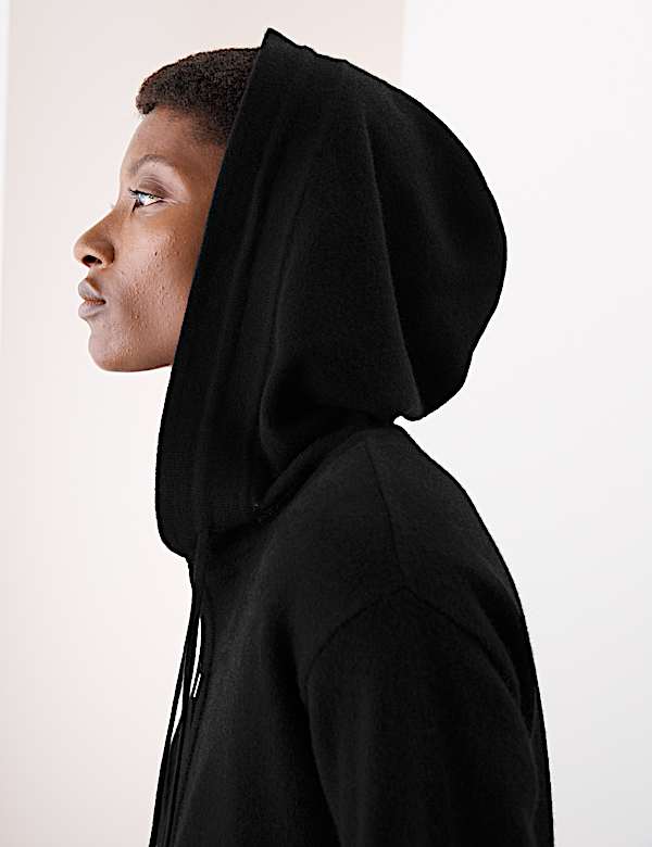 Pure Cashmere Zip Up Hoodie - CH