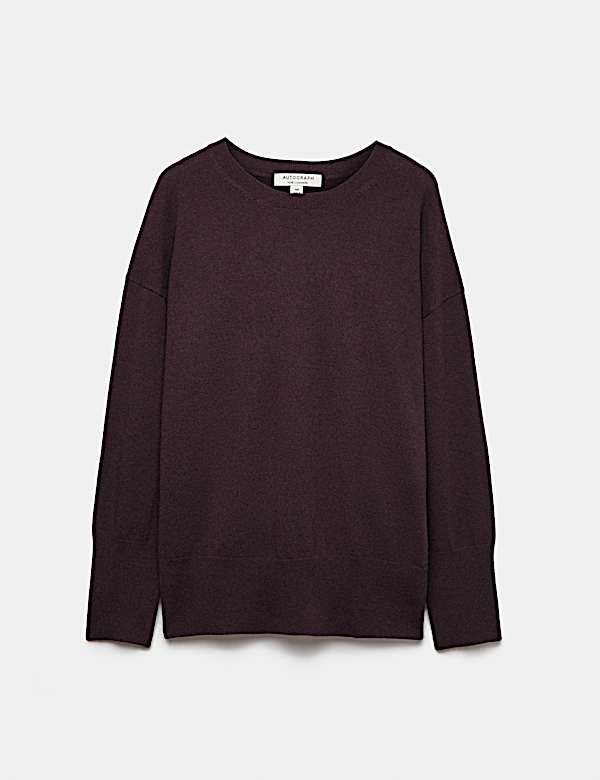 Pure Cashmere Longline Jumper - GR