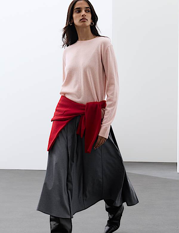 Pure Cashmere Crew Neck Jumper