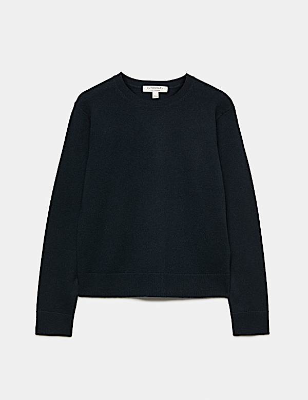 Jumper Kerah Bundar Kasmir Murni - ID