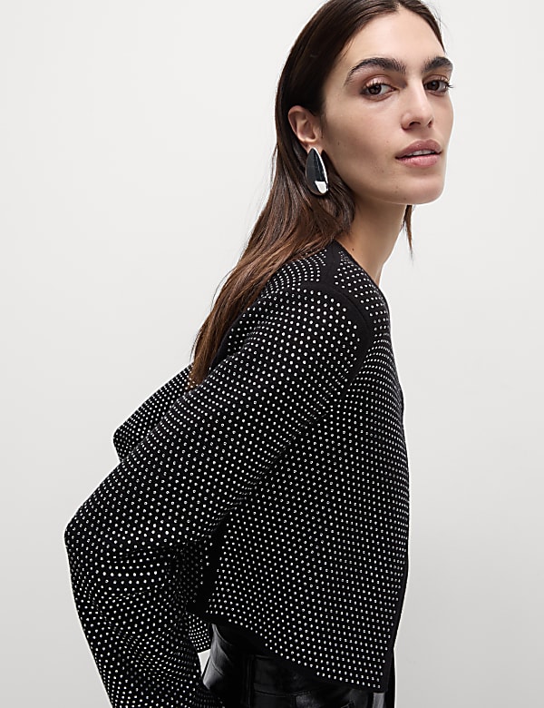 Pure cropped cardigan cheap