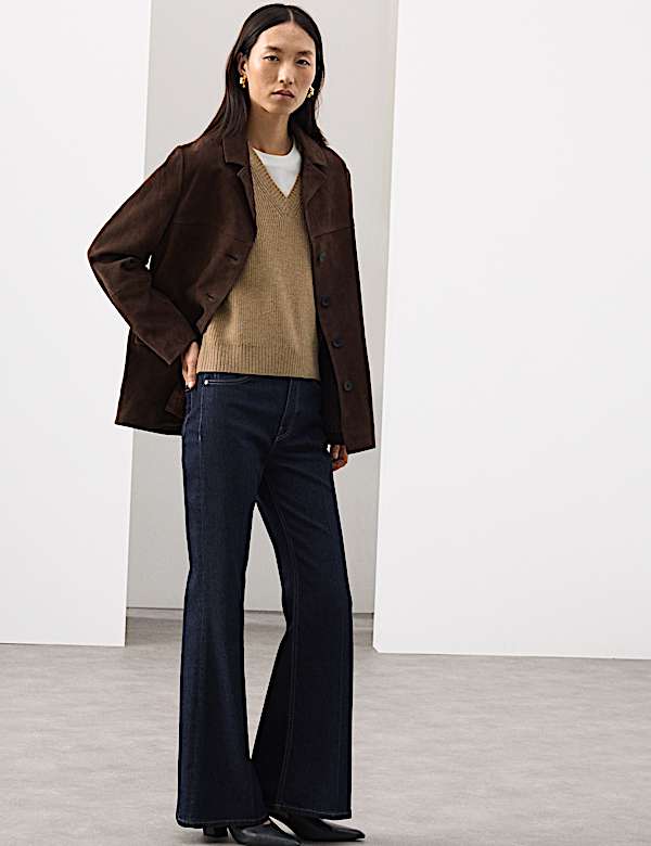 Merinowolrijk, gebreid onderhemdje met kasjmier - NL