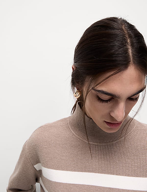 Marks and spencer ribbed jumper online