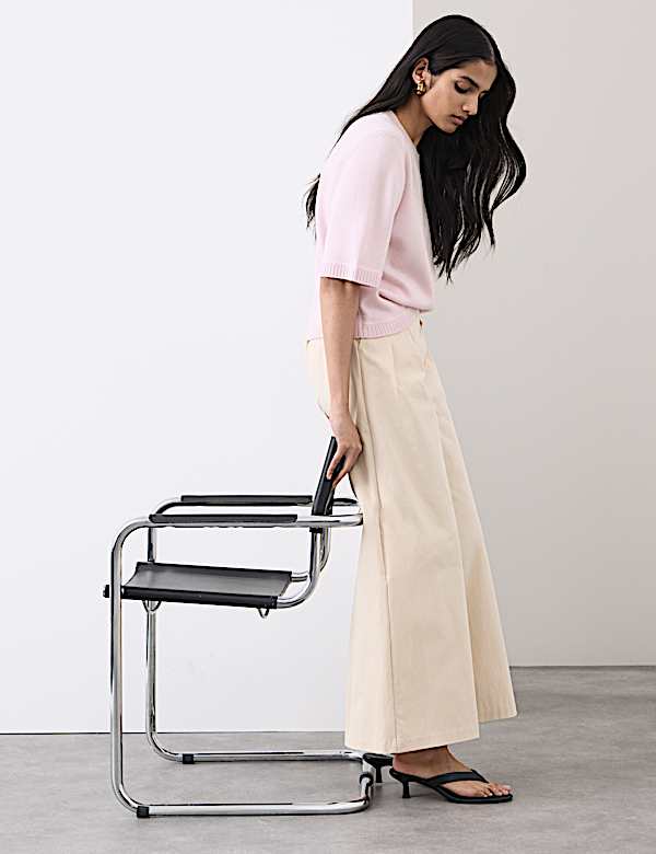 Pleten&yacute; top s ka&scaron;m&iacute;rem a vysok&yacute;m pod&iacute;lem vlny merino - CZ