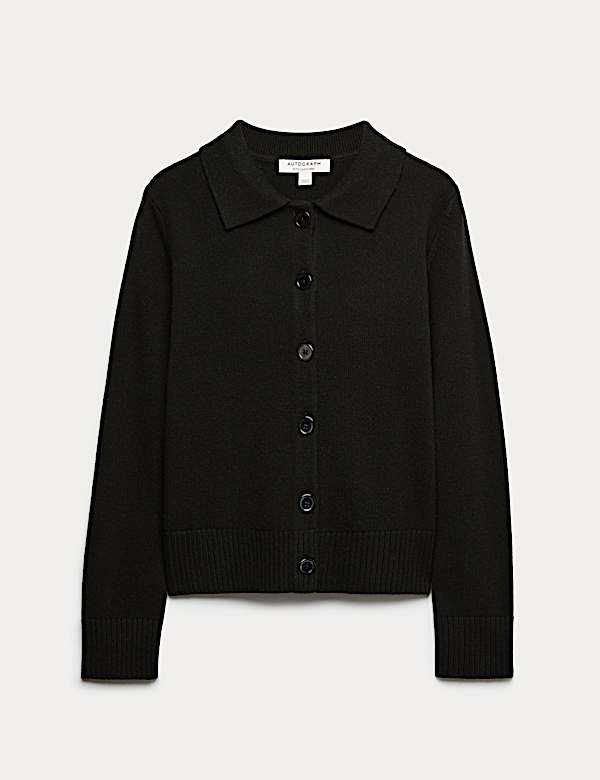 Merino Wool Rich Cardigan With Cashmere - EE