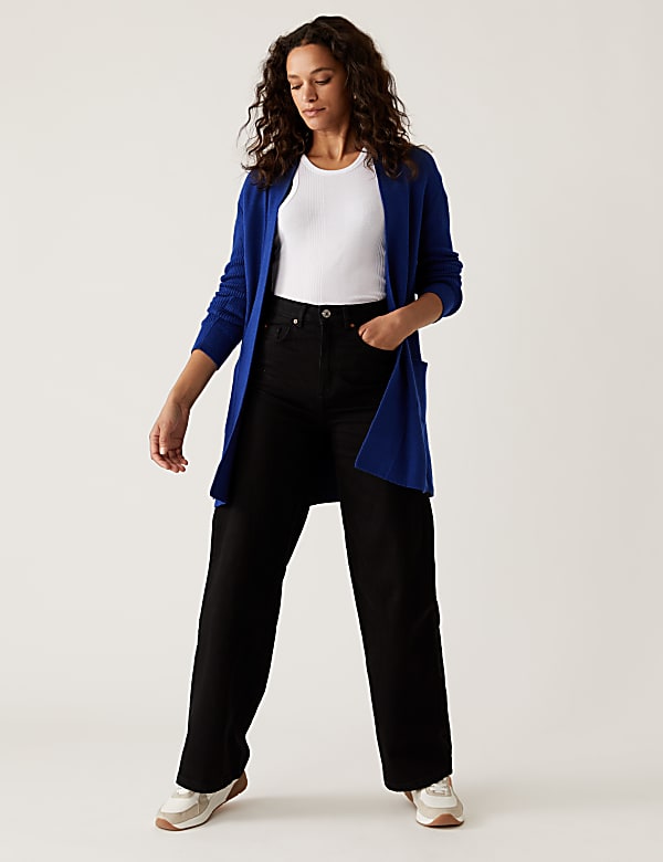 Soft Touch Knitted Longline Cardigan