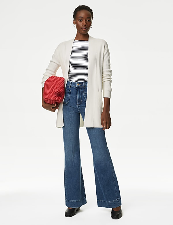 Soft Touch Knitted Longline Cardigan