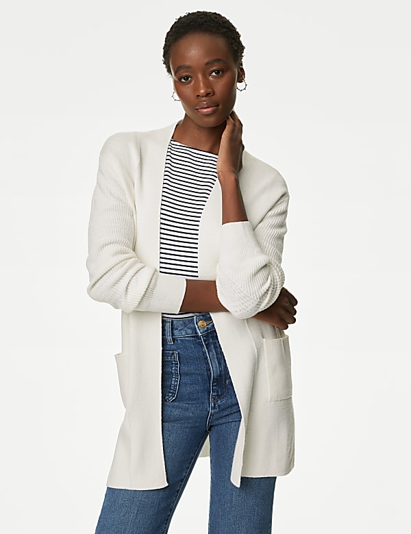 Soft Touch Knitted Longline Cardigan