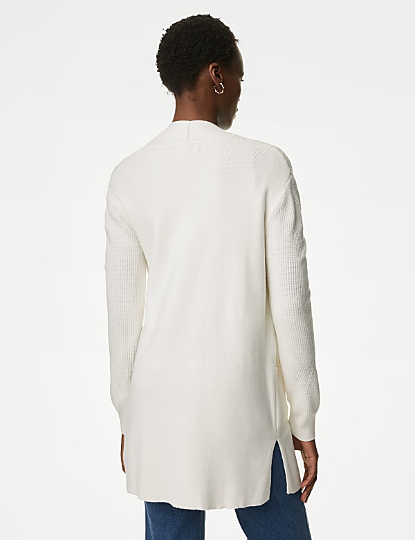 Soft Touch Knitted Longline Cardigan