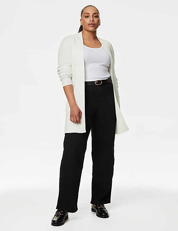 Soft Touch Knitted Longline Cardigan