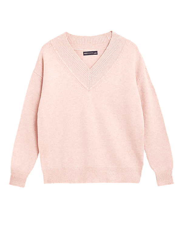 V-Neck Relaxed Jumper