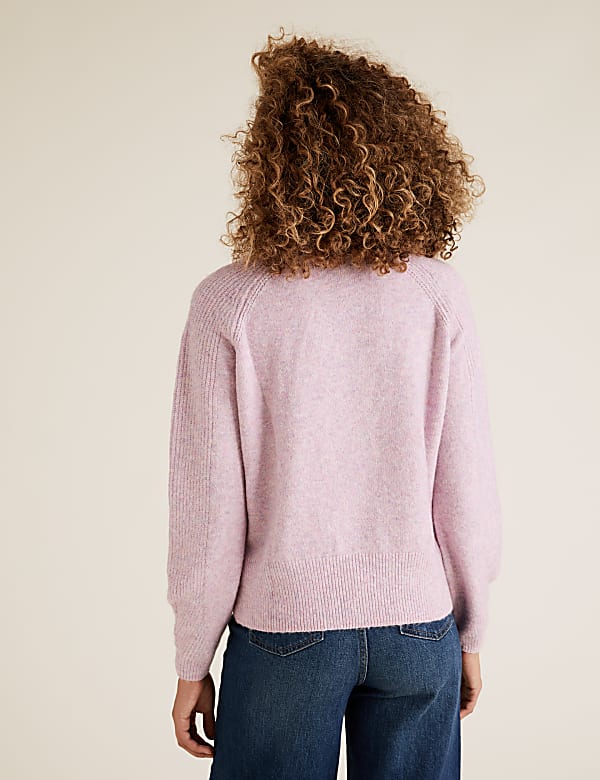 Ribbed Crew Neck Jumper
