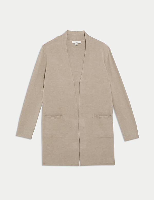 Textured Edge to Edge Longline Cardigan - PL