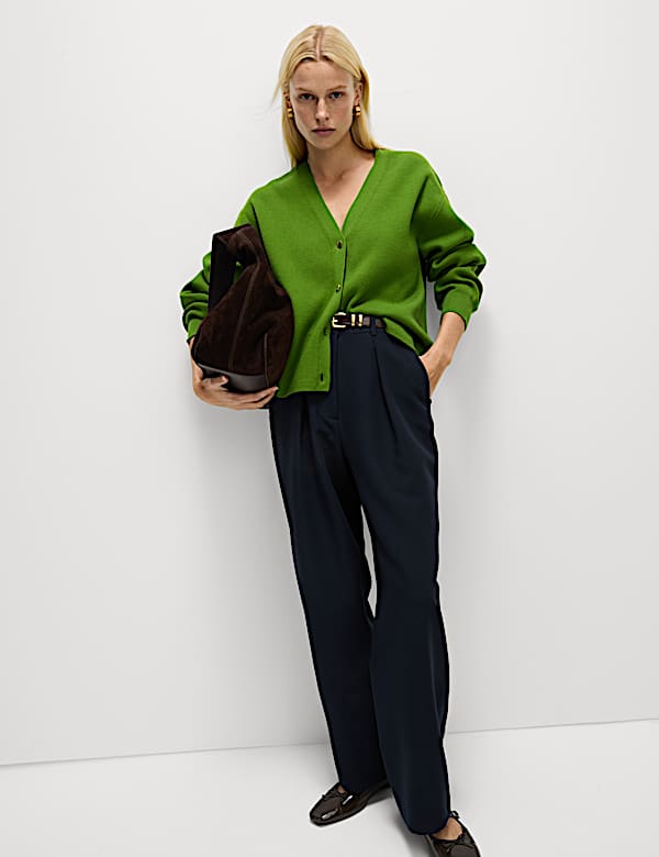 Gilet toucher doux à col en V - CH