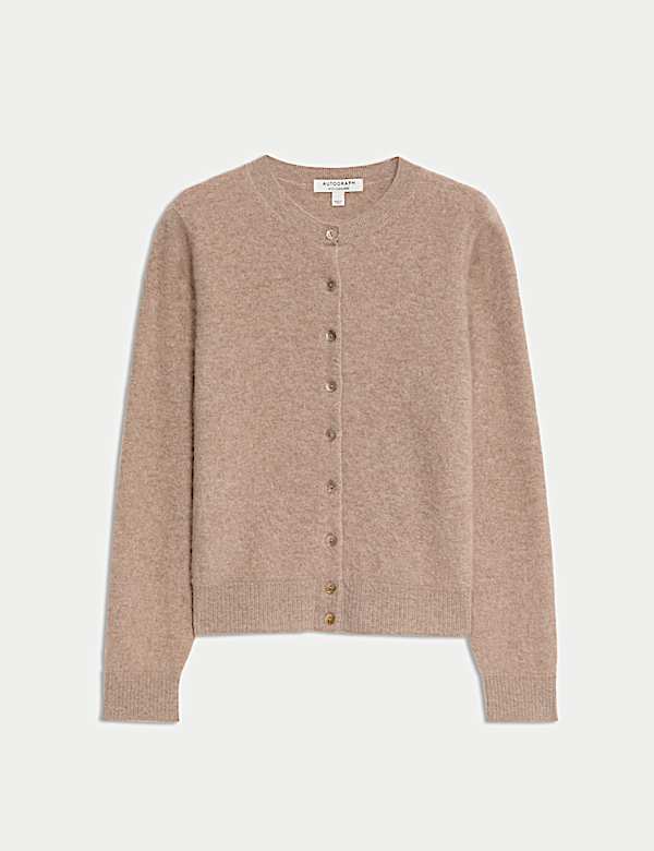 Wool Rich Relaxed Cardigan with Cashmere - KR