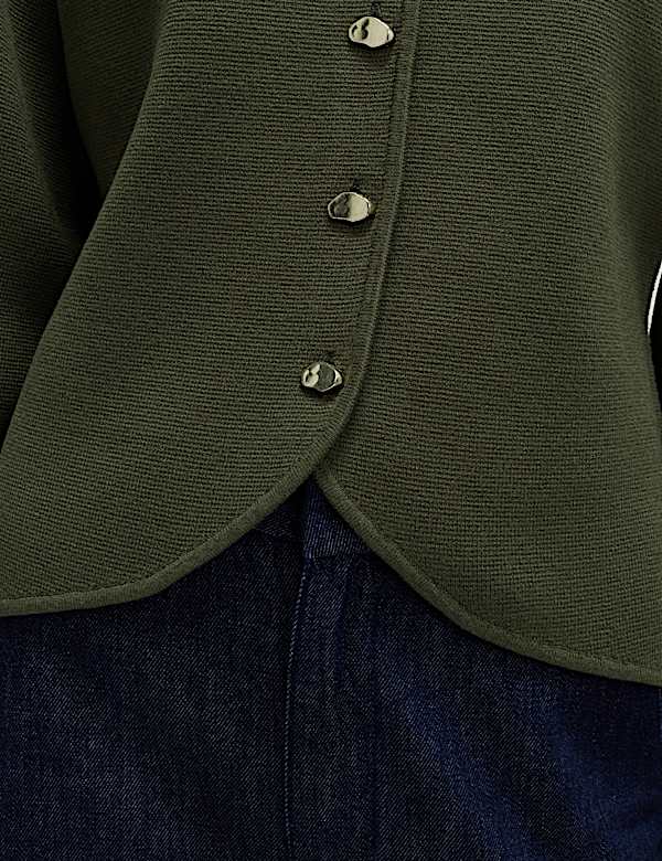 Soft Touch Waisted Fitted Cardigan - FI